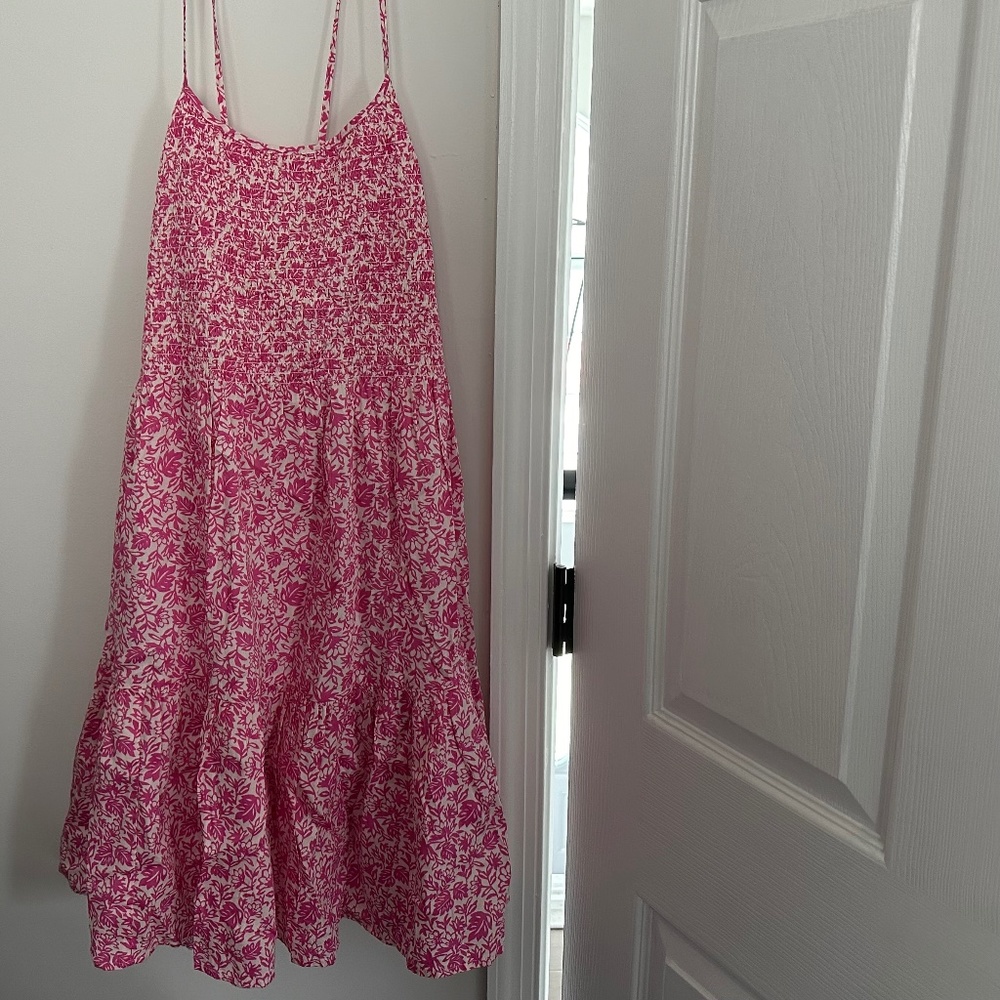 NWT GAP Pink Sundress. Size L